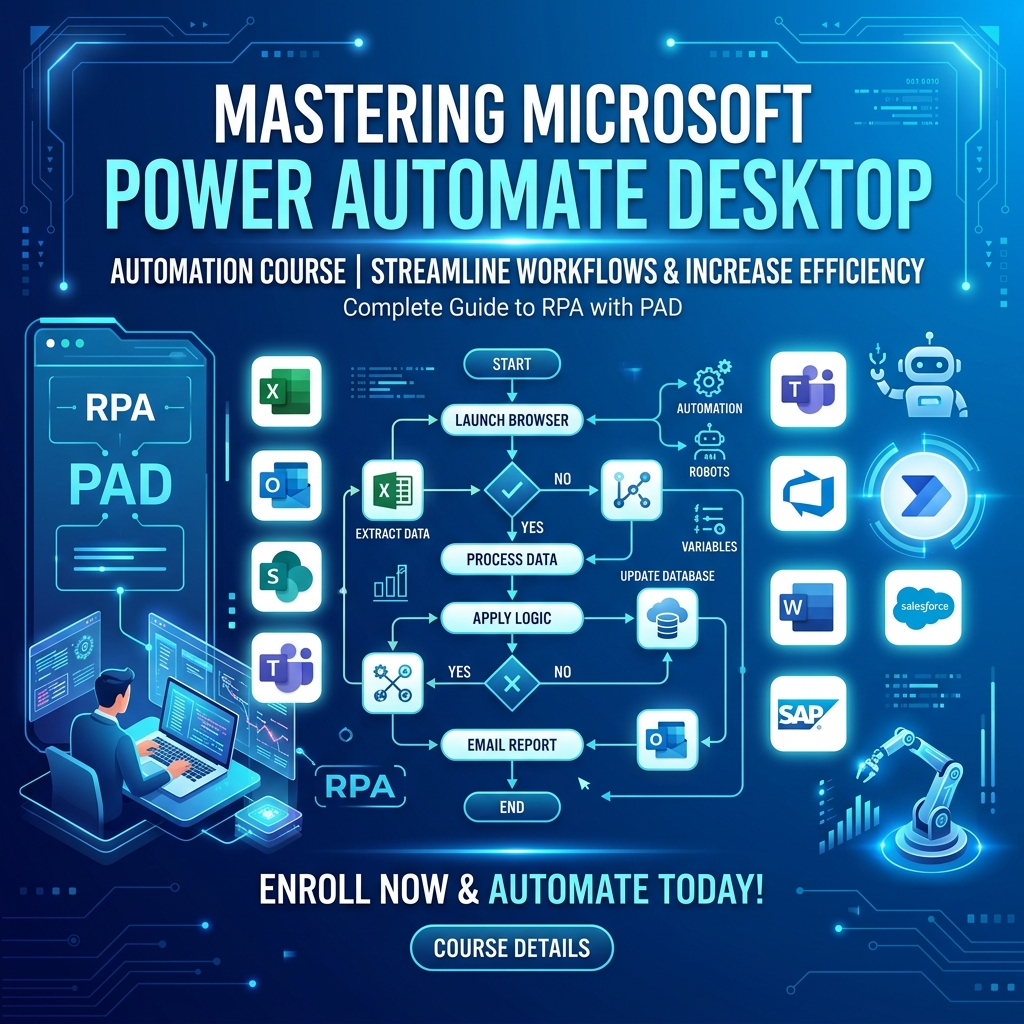 Power Automate Desktop - Tự động hóa quy trình nghiệp vụ RPA